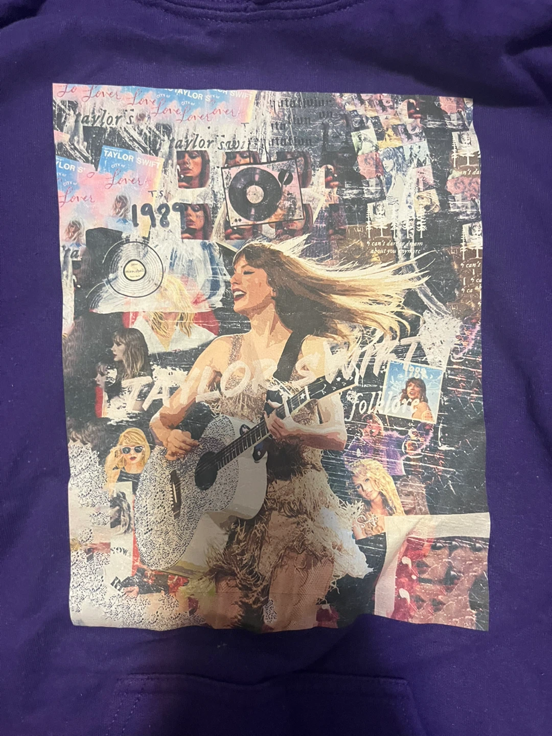 Taylor Swift Purple Hoodie - photo 2