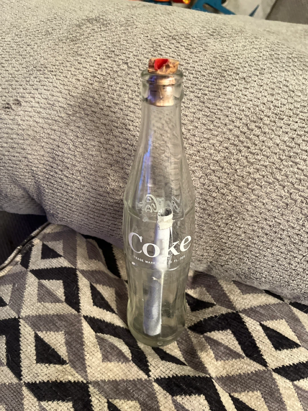Coca-Cola Bottle with Message - photo 2