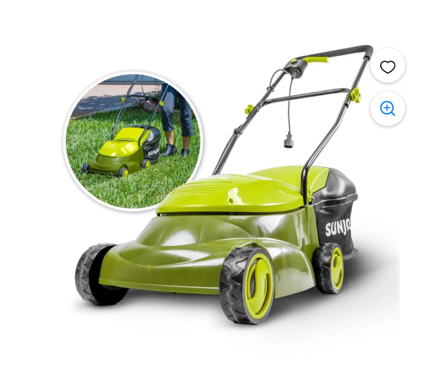 Sun Joe 14-Inch 12 Amp Electric Lawn Mower - photo 3