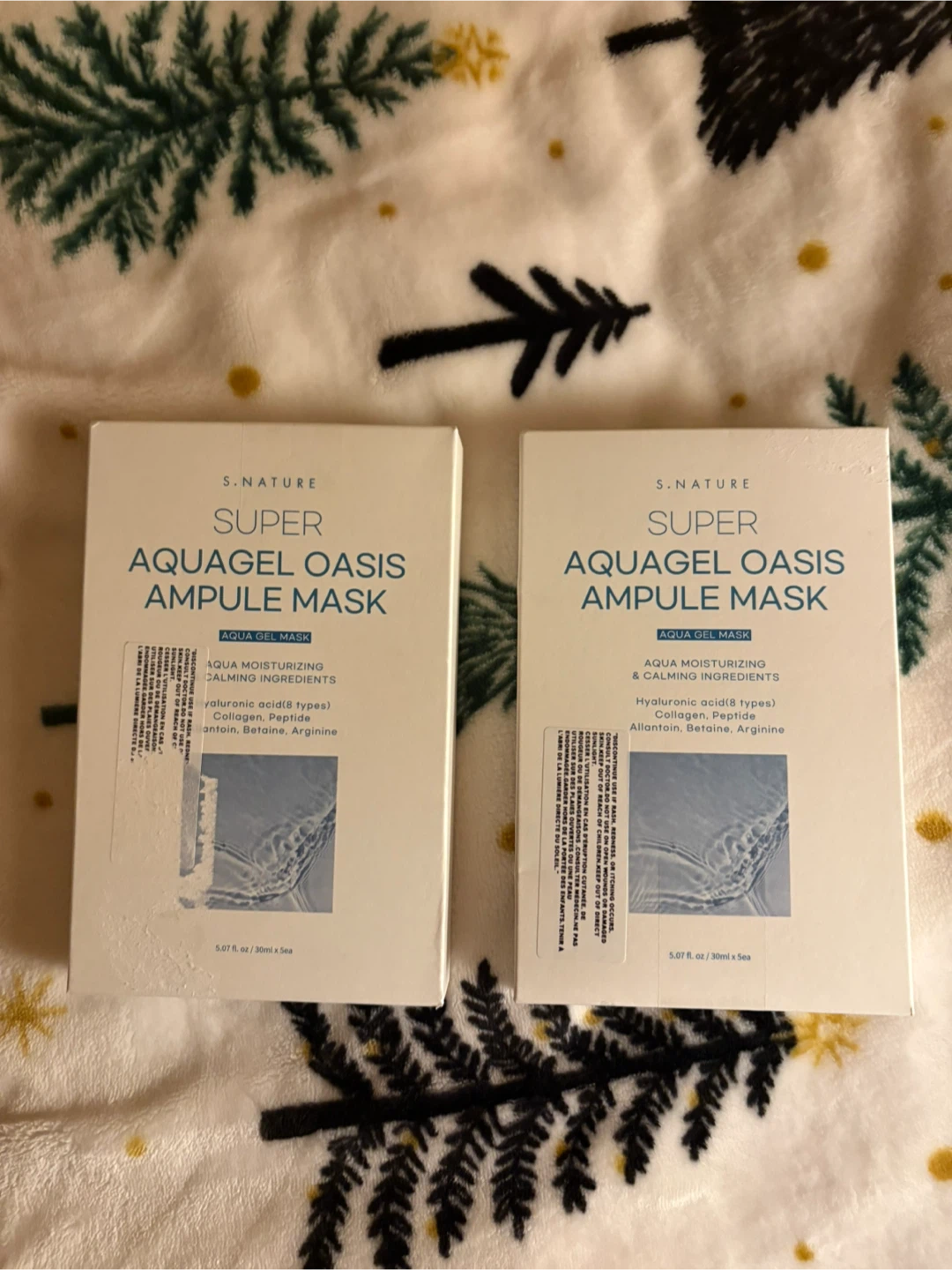 S.Nature Super Aquagel Oasis Ampoule Mask