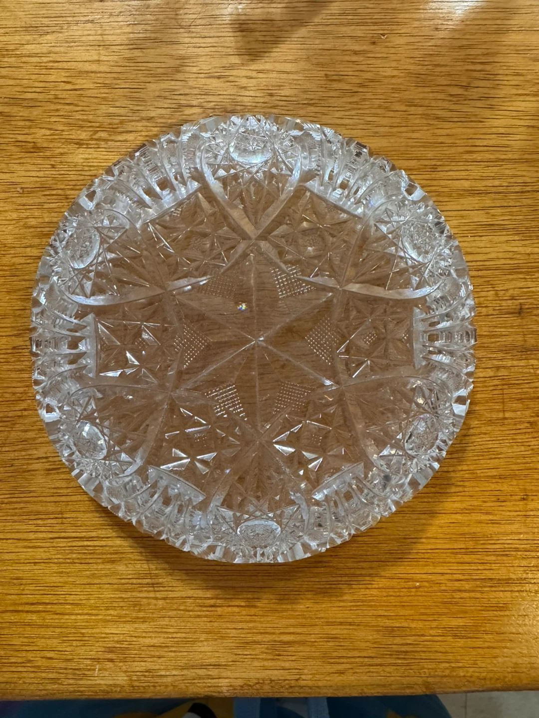 Vintage Clear Glass Bowl 🥕 - photo 3