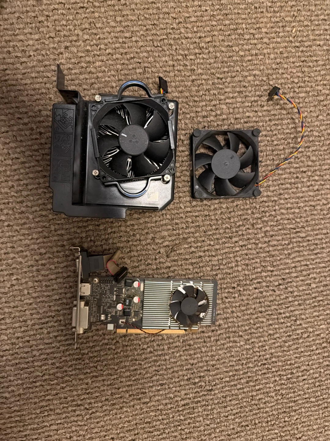 Computer Fans and Graphics Card