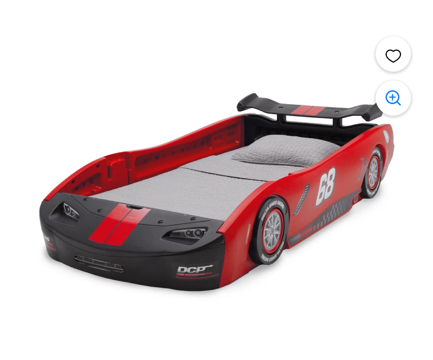 DCP Red Race Car Bed - Twin Size - photo 2
