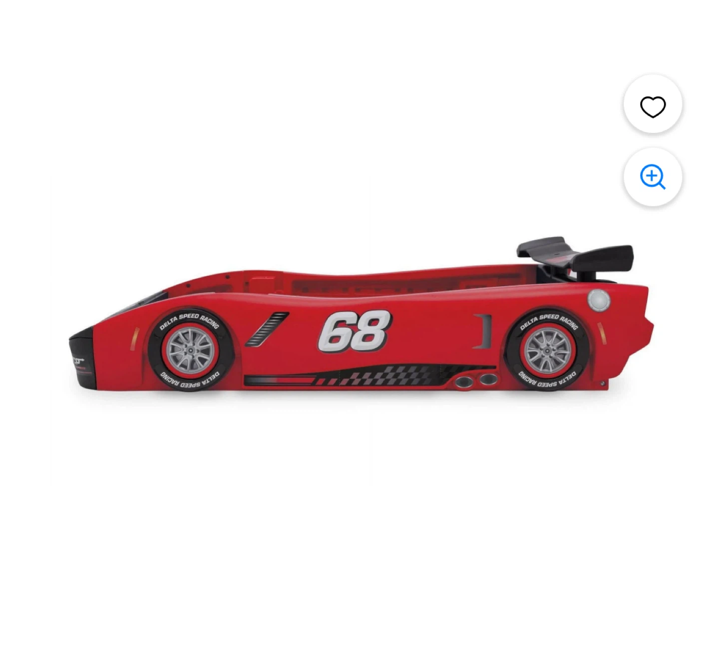 DCP Red Race Car Bed - Twin Size - photo 4