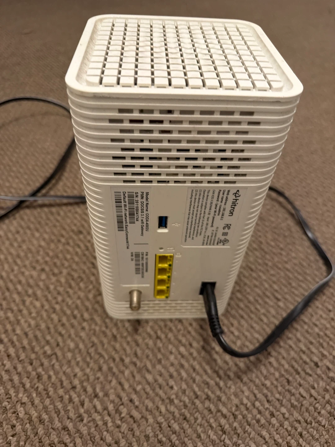 Hitron CODA-4589 Modem - photo 2