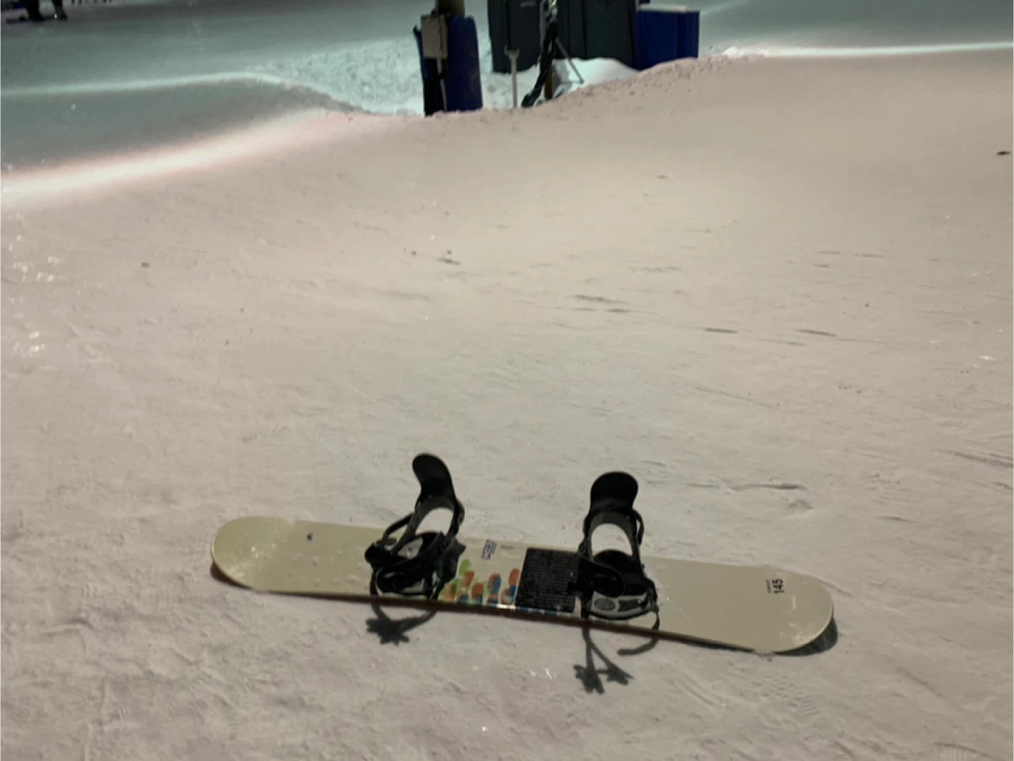 MLX Snowboard 145 with Salomon bindings
