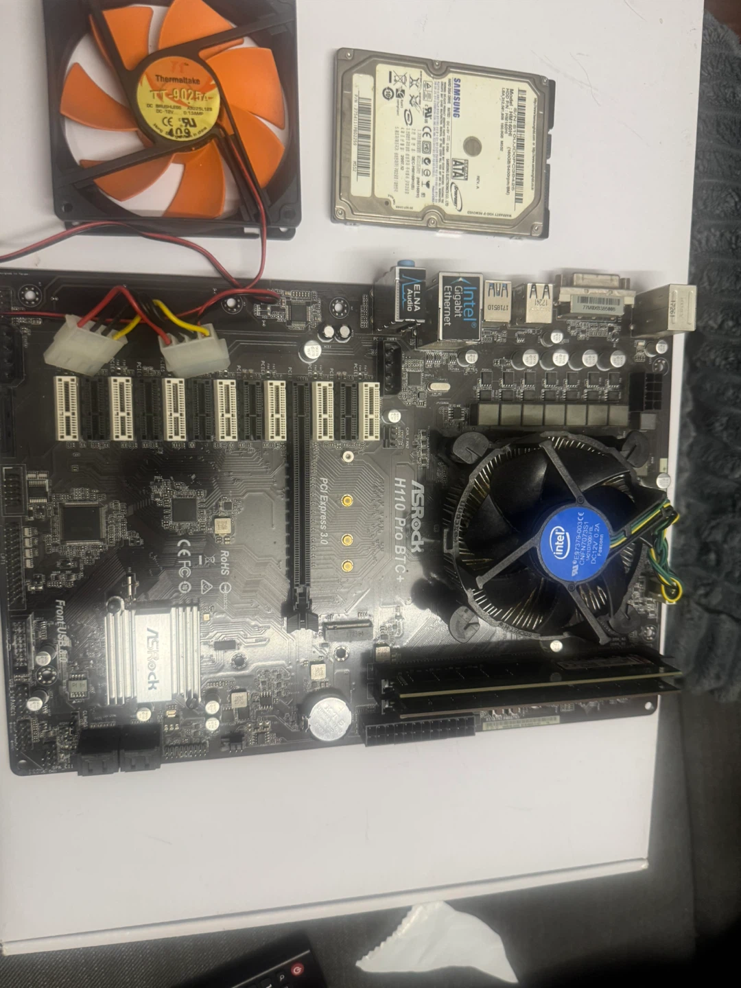 ASRock H110 Pro BTC+ Motherboard - photo 3