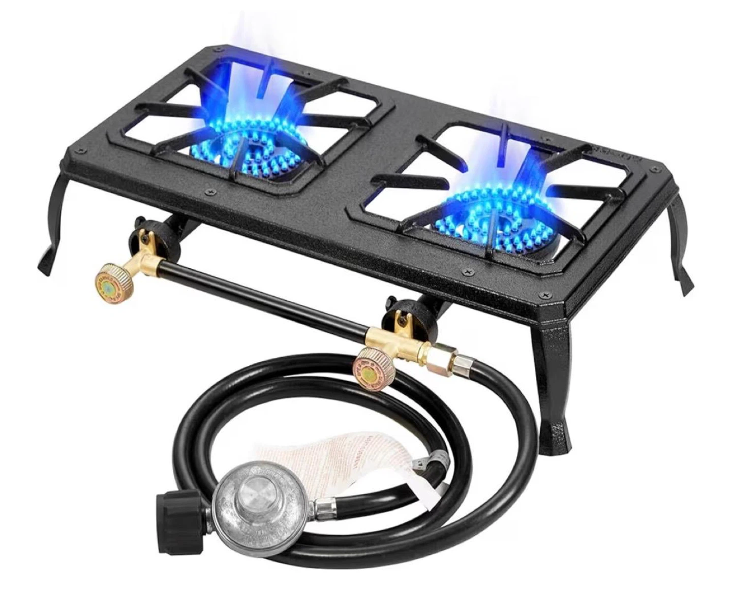 Dual-Burner Camping Stove