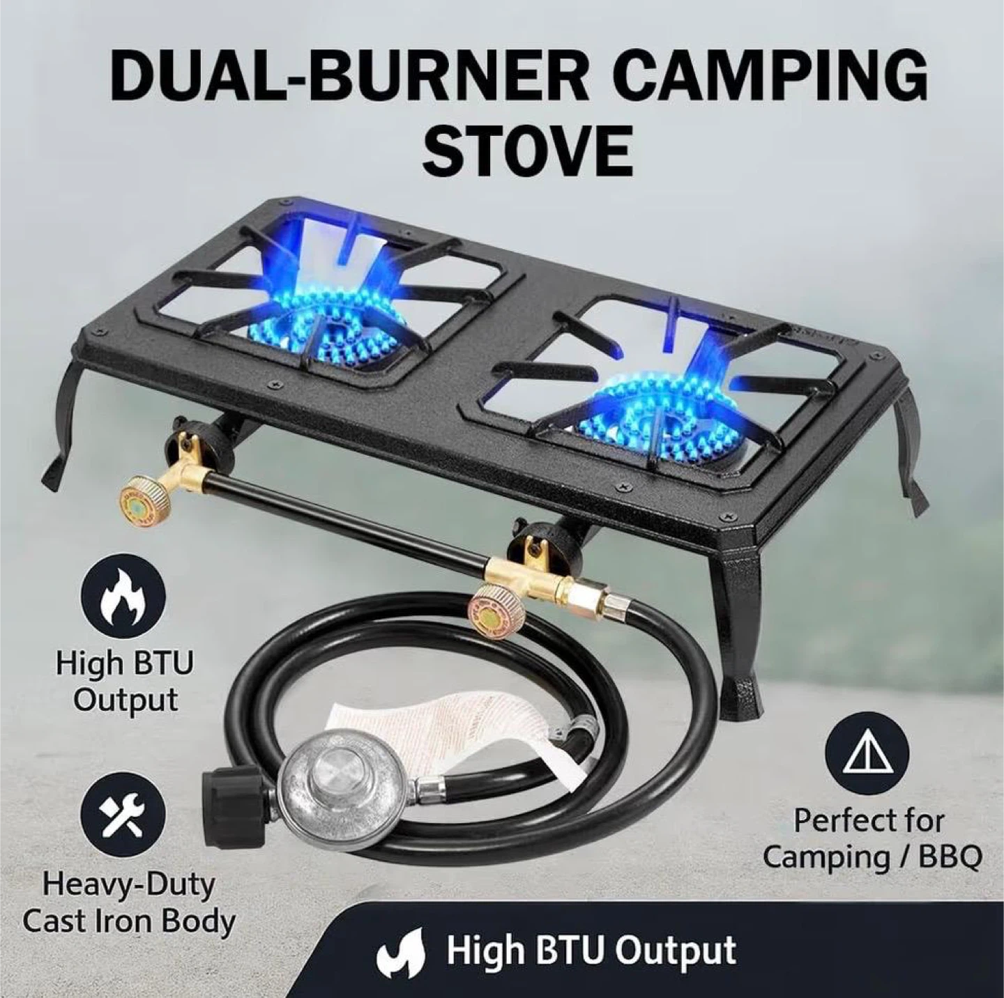 Dual-Burner Camping Stove - photo 2