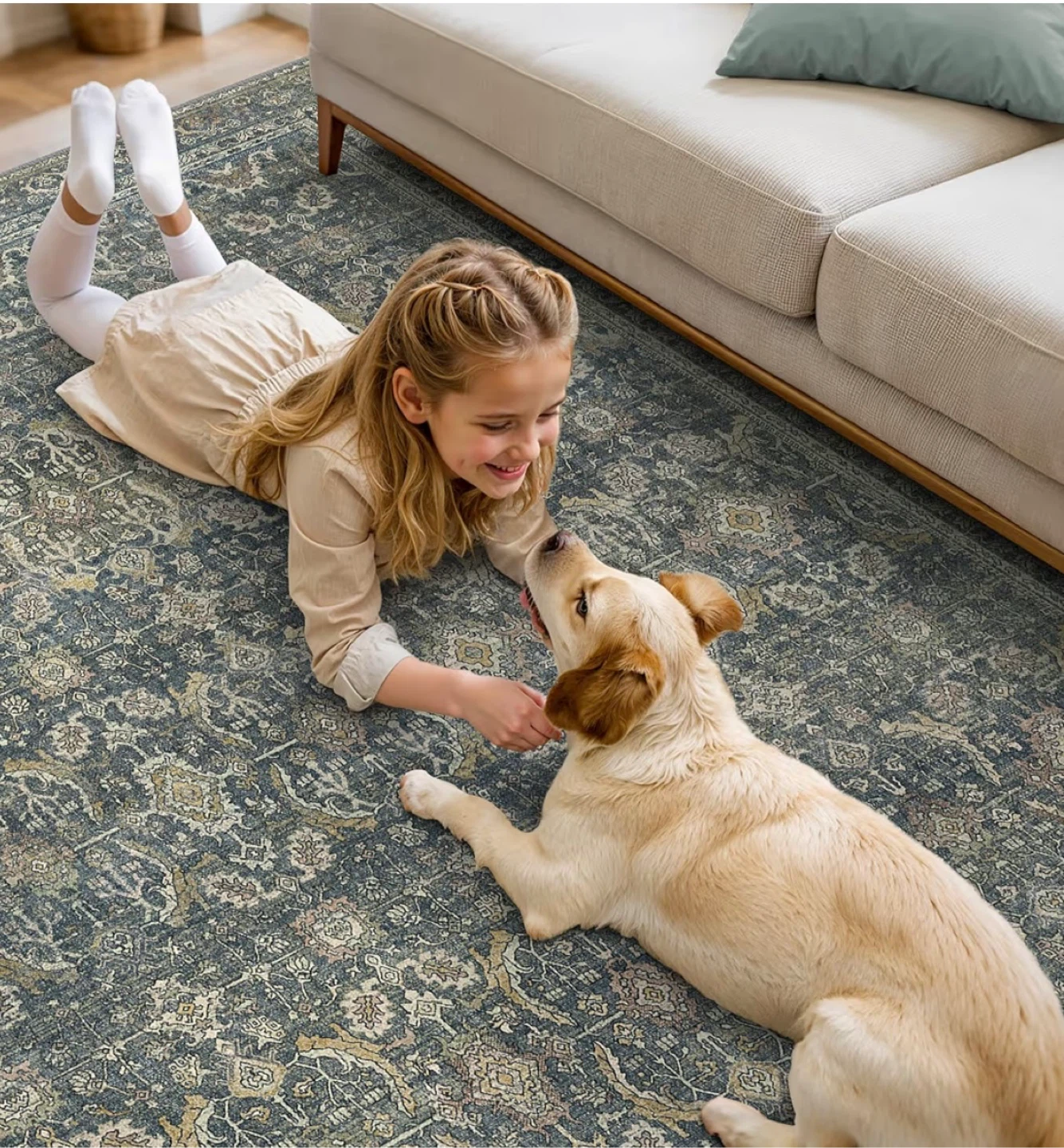 BESBLEE 6x9 Area Rug - Boho Style - photo 5