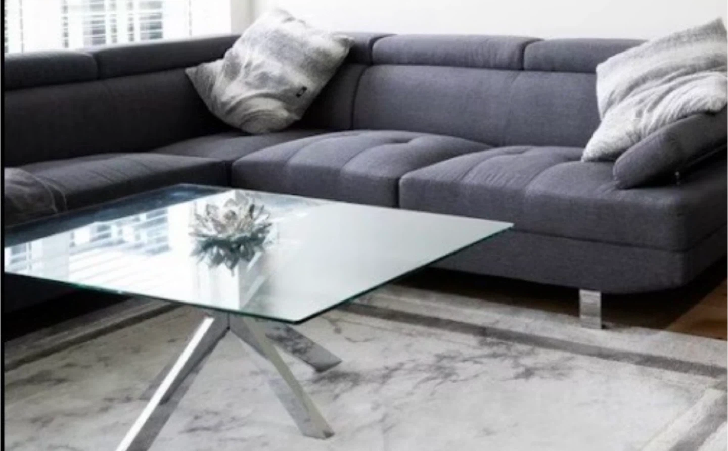Modern Grey Sectional Sofa