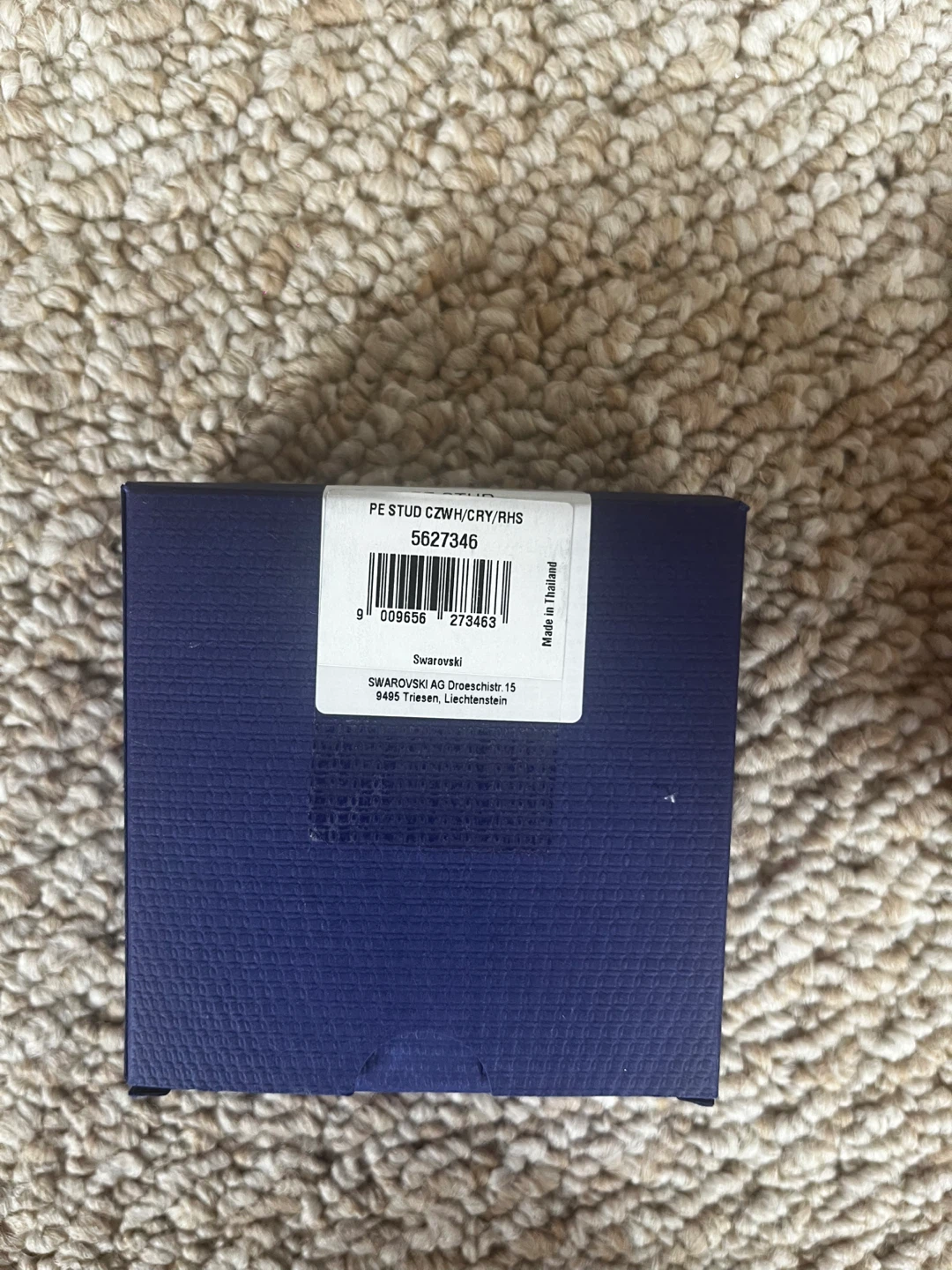 Swarovski PE Stud CZWH/CRY/RHS Earrings - New in Box - photo 2