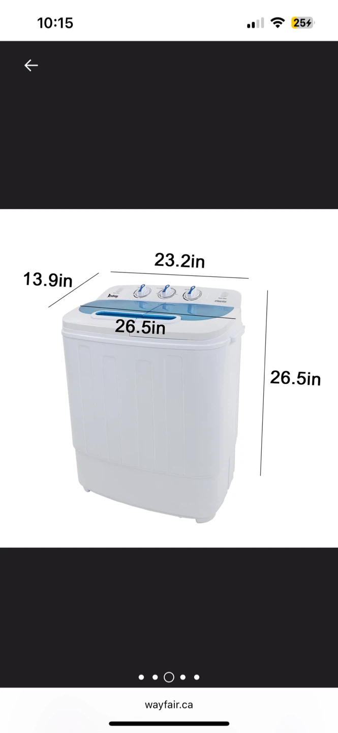 Portable Washing Machine - Twin Tub - photo 4