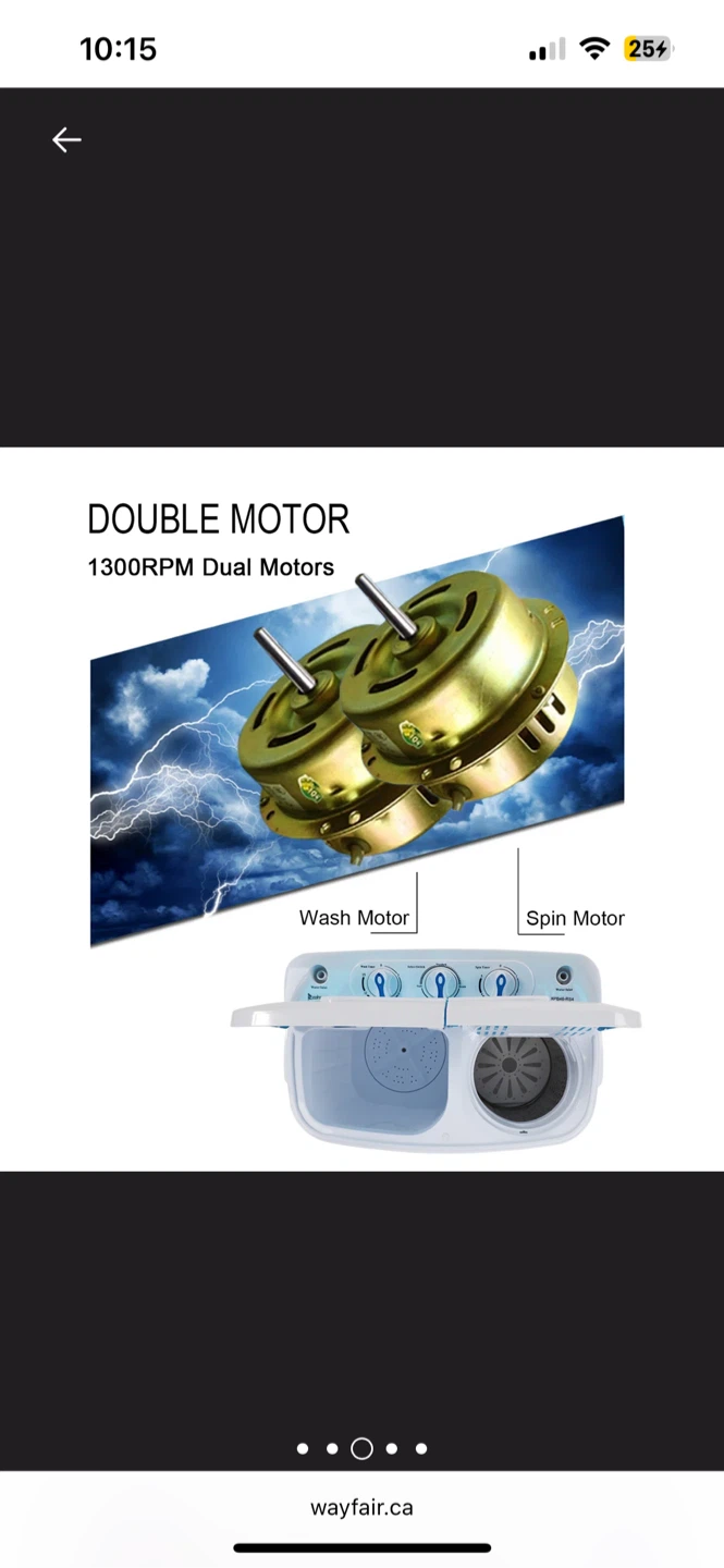 Portable Washing Machine - Twin Tub - photo 3