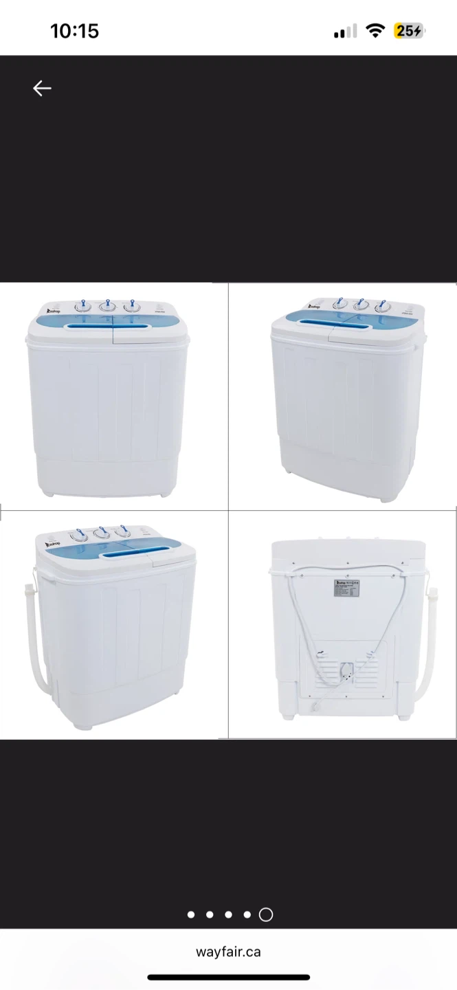 Portable Washing Machine - Twin Tub