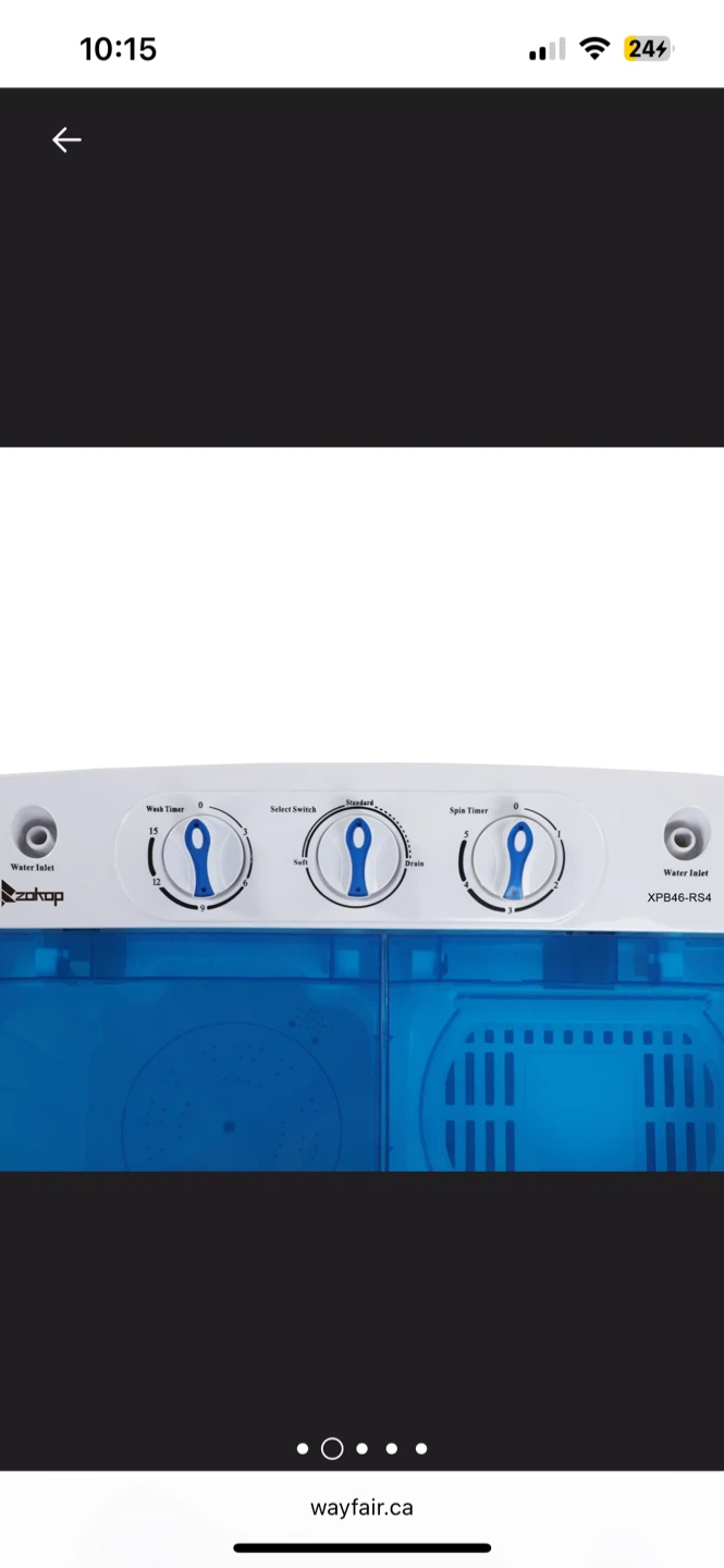 Portable Washing Machine - Twin Tub - photo 5