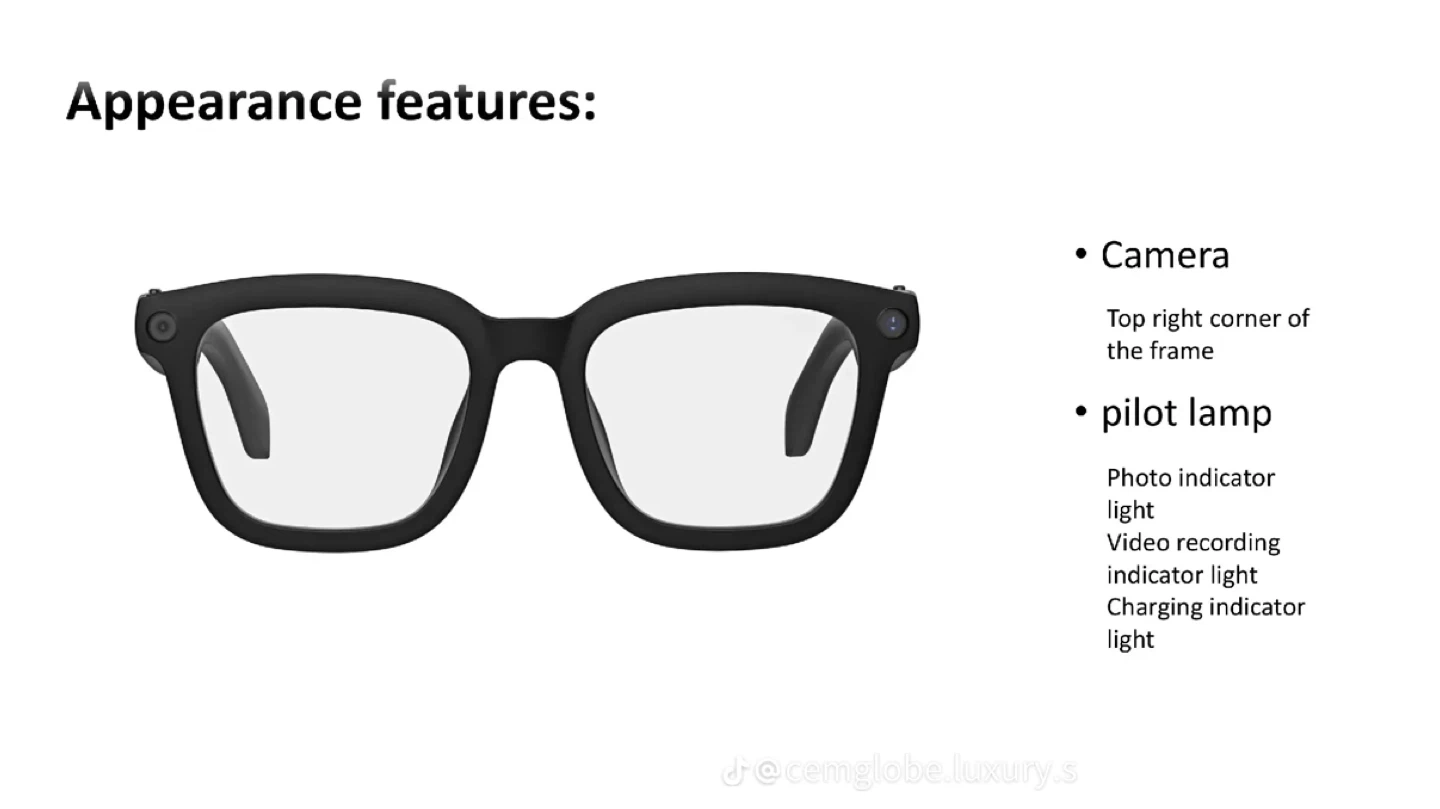 Intelligent Glasses with Camera & Microphone - Black - photo 4