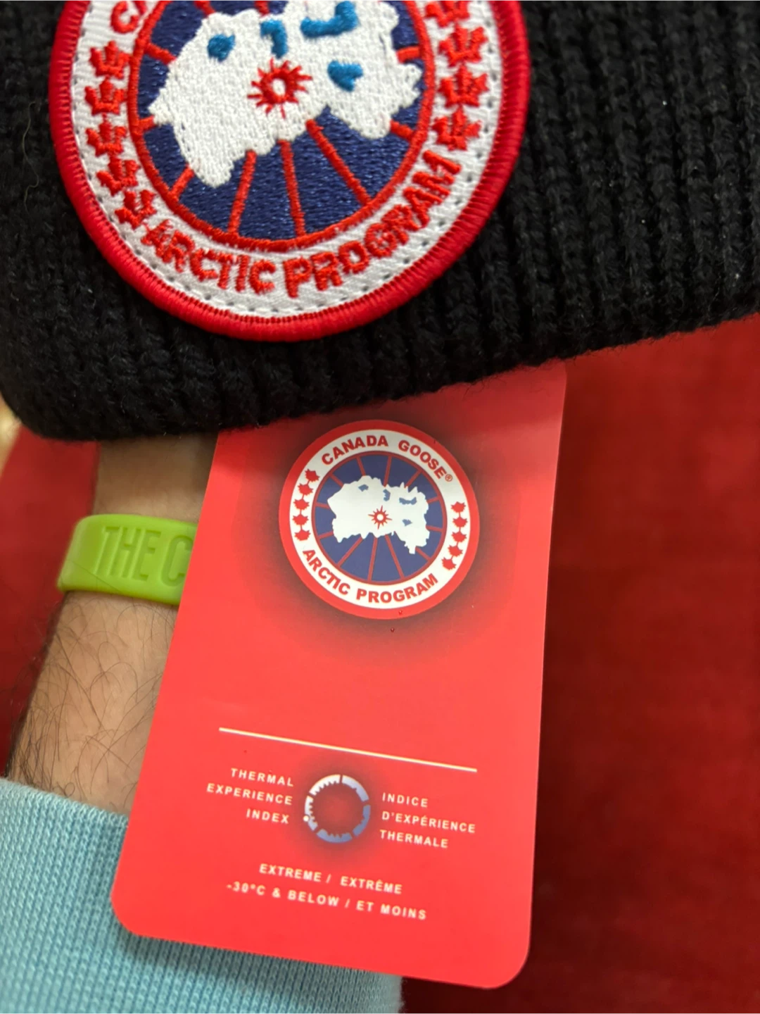 New Canada Goose Black beanie - photo 5