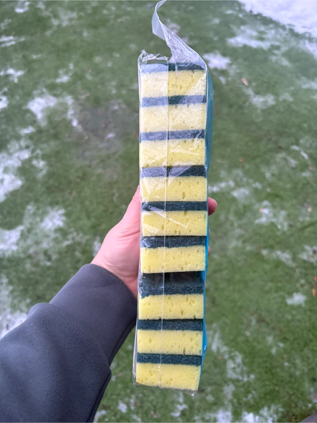 🥕 New Yellow & Green Sponges (10 Pack)