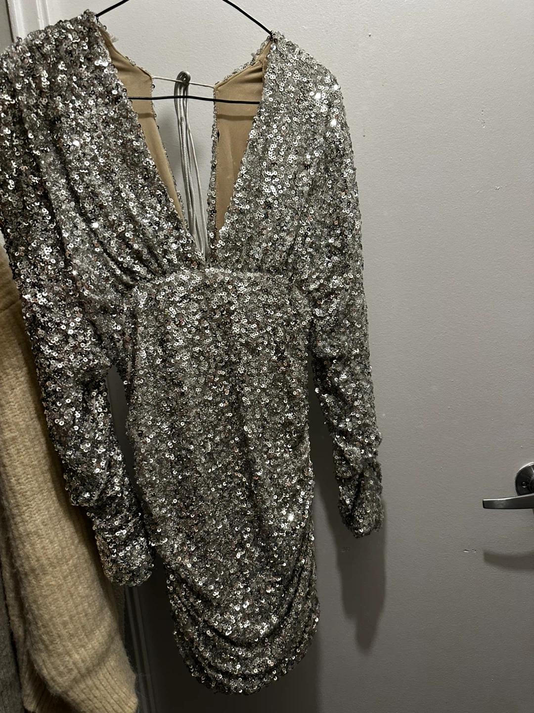 Vintage Sequin Mini Dress