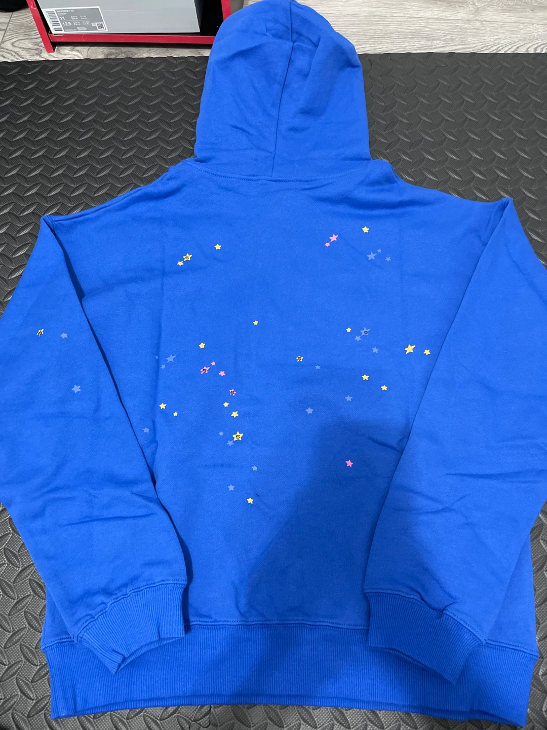 Sp5der Hoodie - Blue, Size M - photo 3