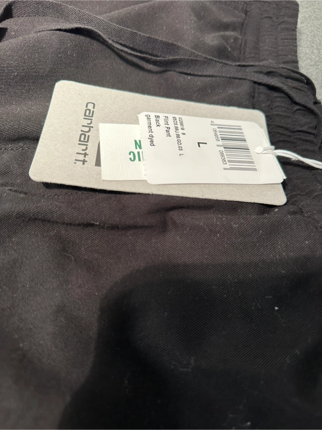 Carhartt Flint Pant - Black, Size L - photo 3