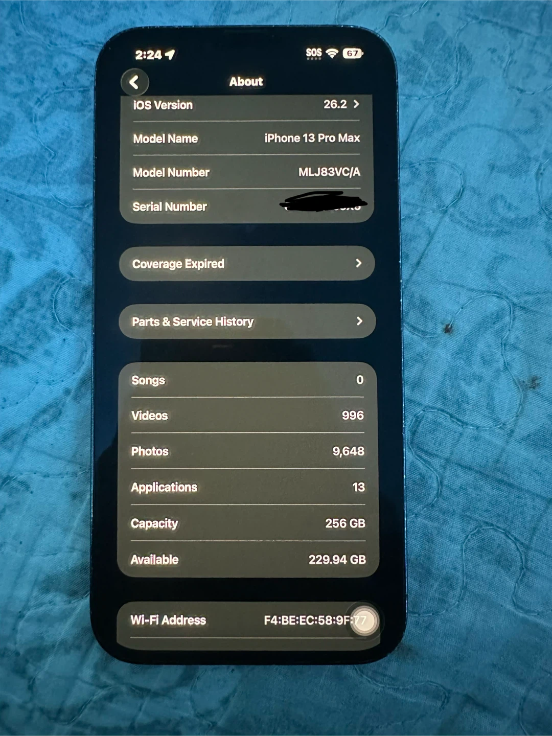 iPhone 13 Pro Max - Damaged Condition - photo 3
