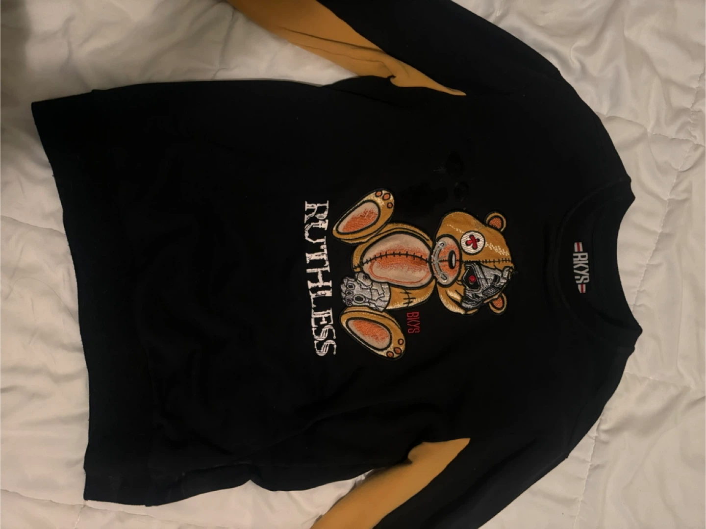 RKYS Ruthless Bear Black Sweatshirt