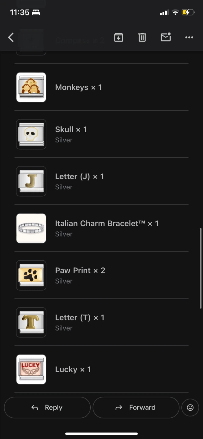 Italian style Charm Bracelet & Charms - photo 3