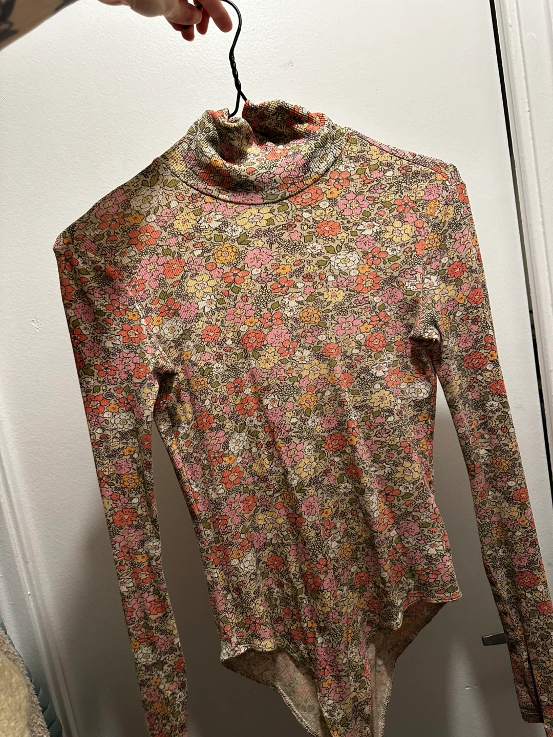 H&M Floral Bodysuit - Size XS