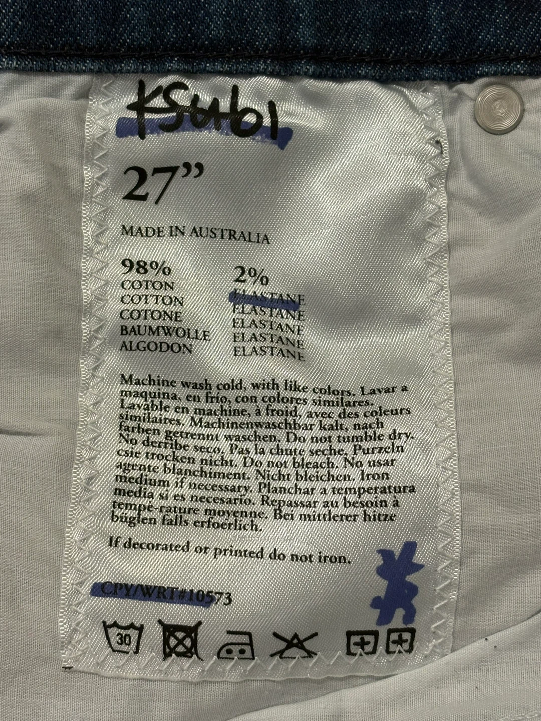 Ksubi Joplin Flare Jeans - Size 27 - photo 3