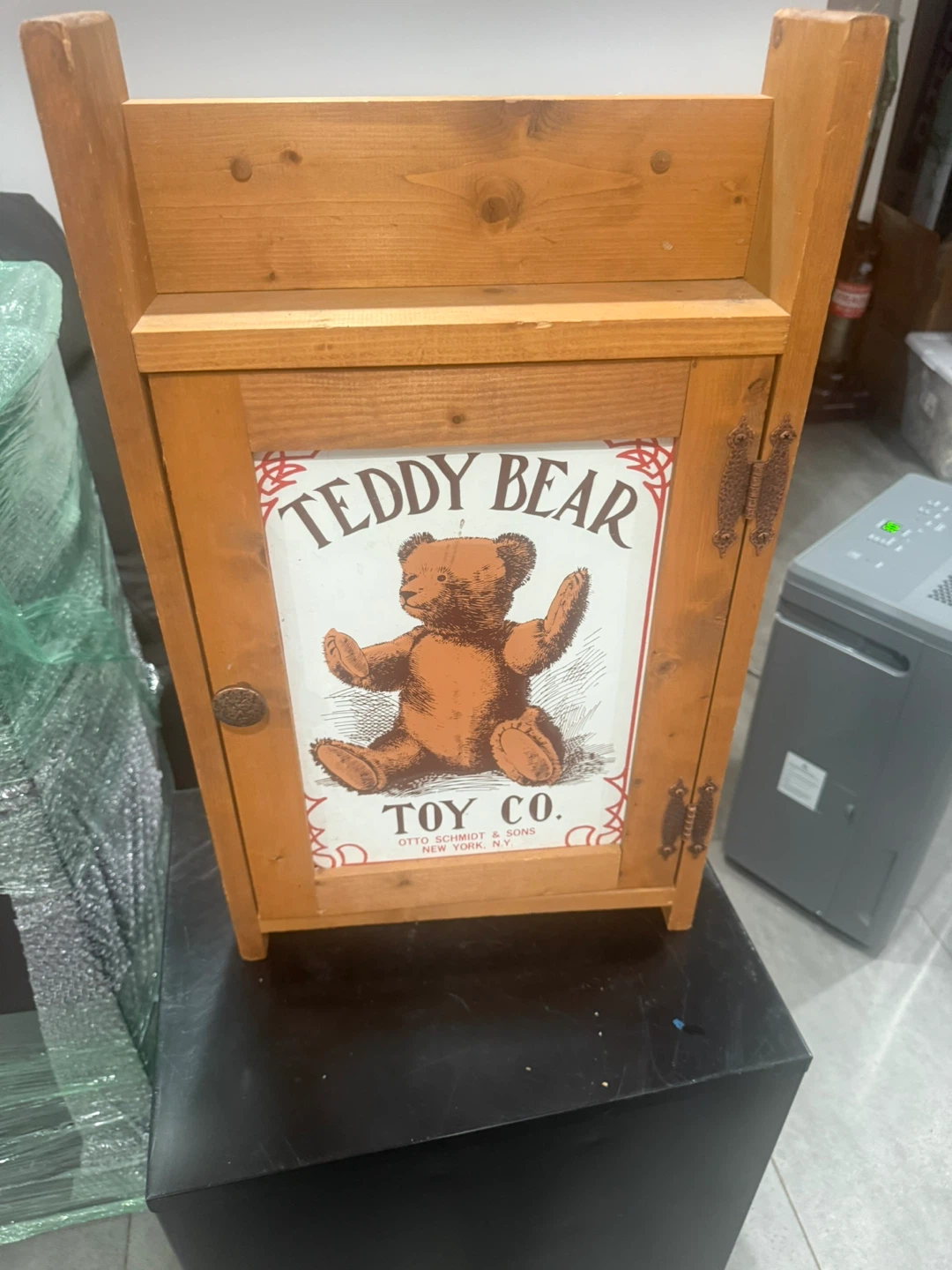 Teddy Bear Toy Co. Wooden Cabinet