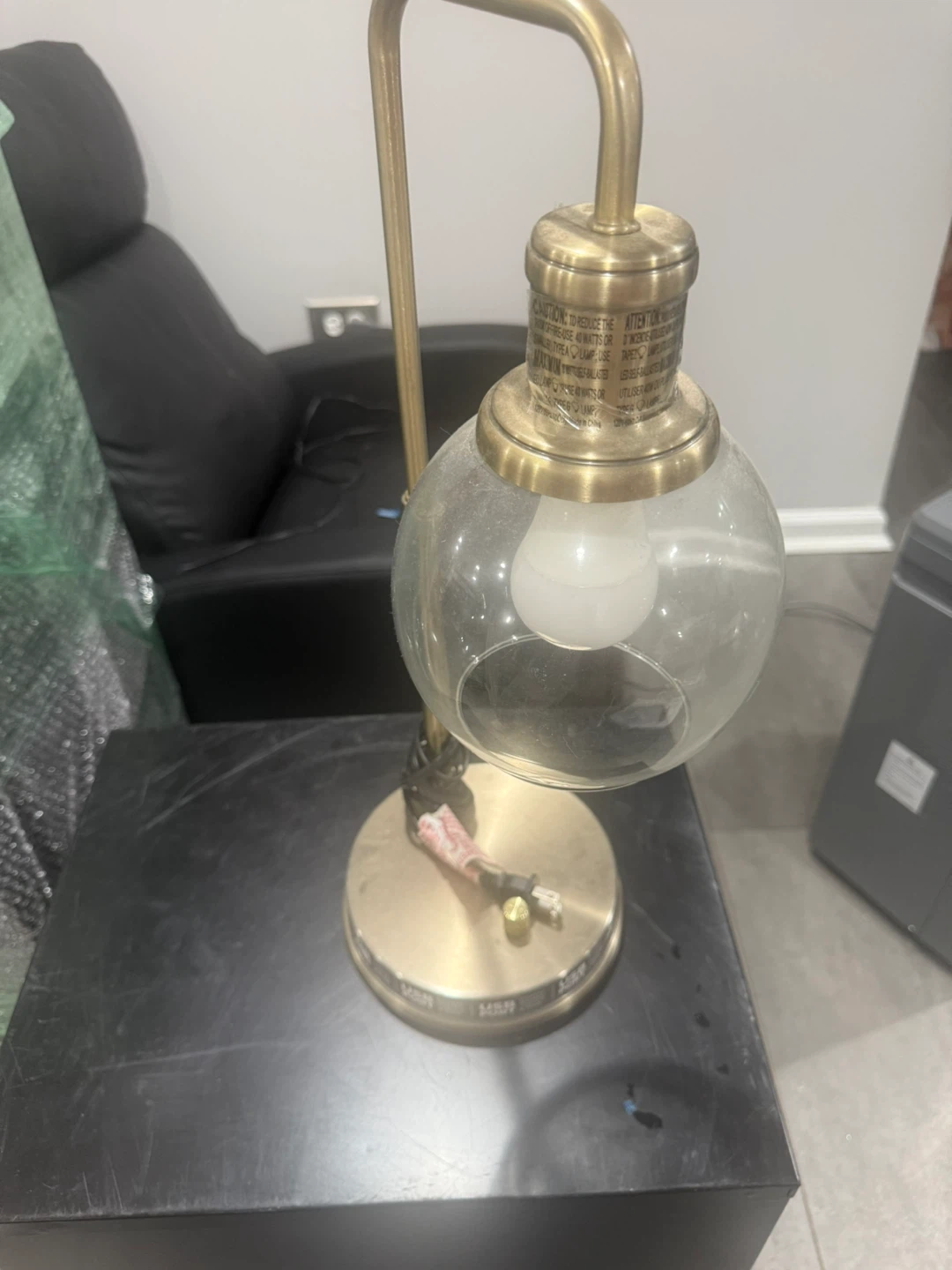 Globe Table Lamp