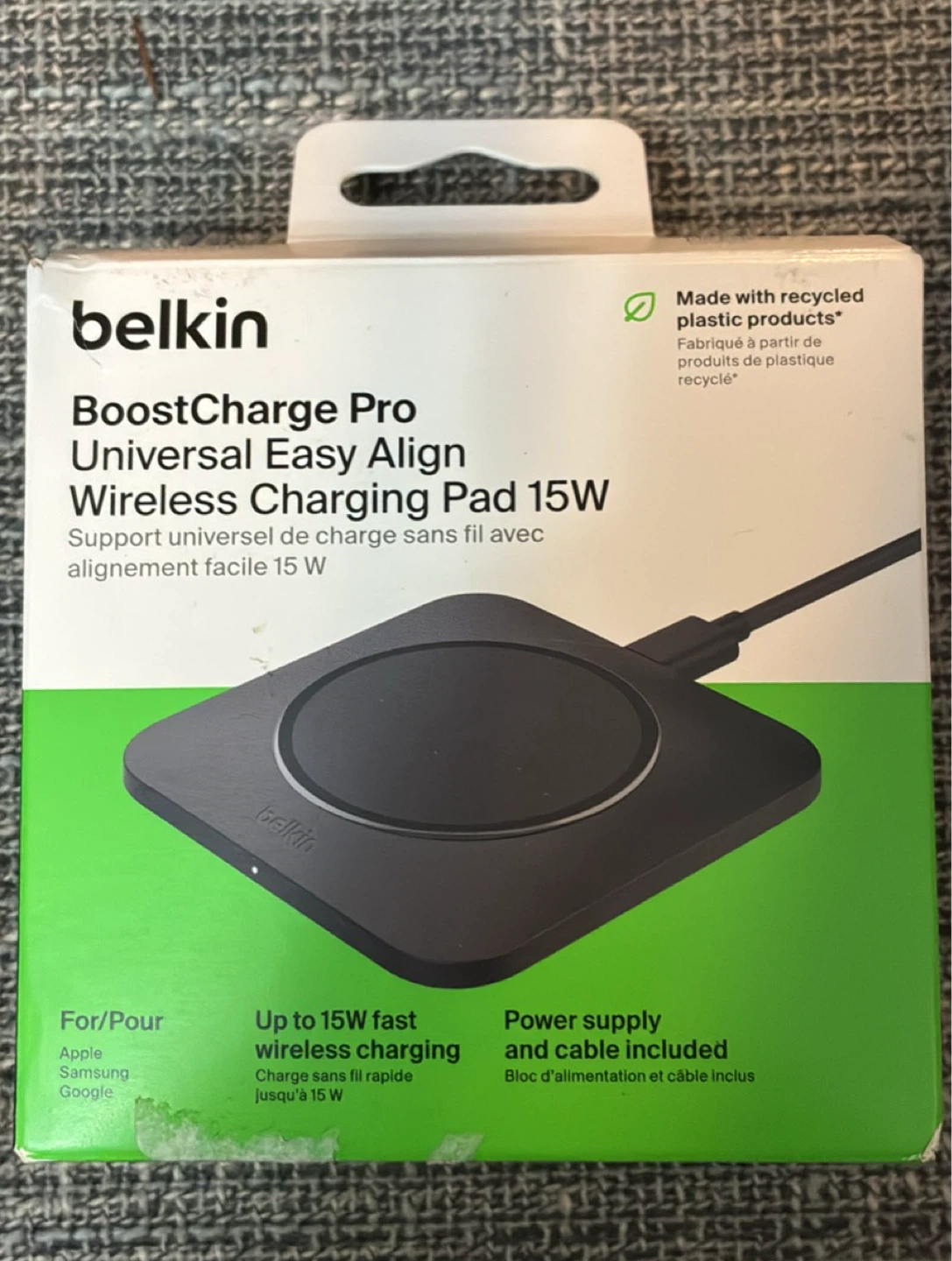 New Belkin BoostCharge Pro Wireless Charging Pad 15W