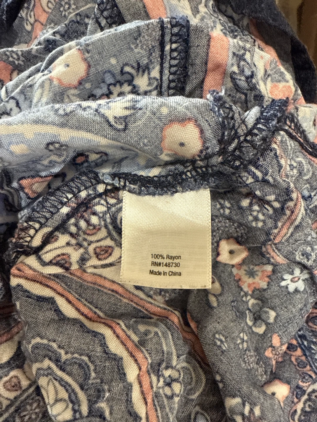 a.n.a Paisley Print Dress - Size L - photo 5