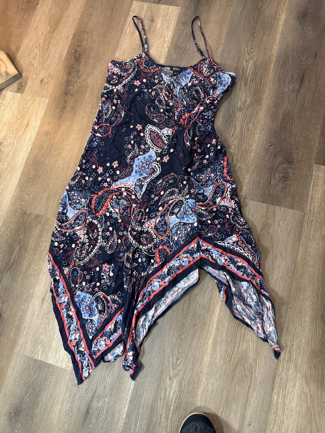 a.n.a Paisley Print Dress - Size L - photo 4