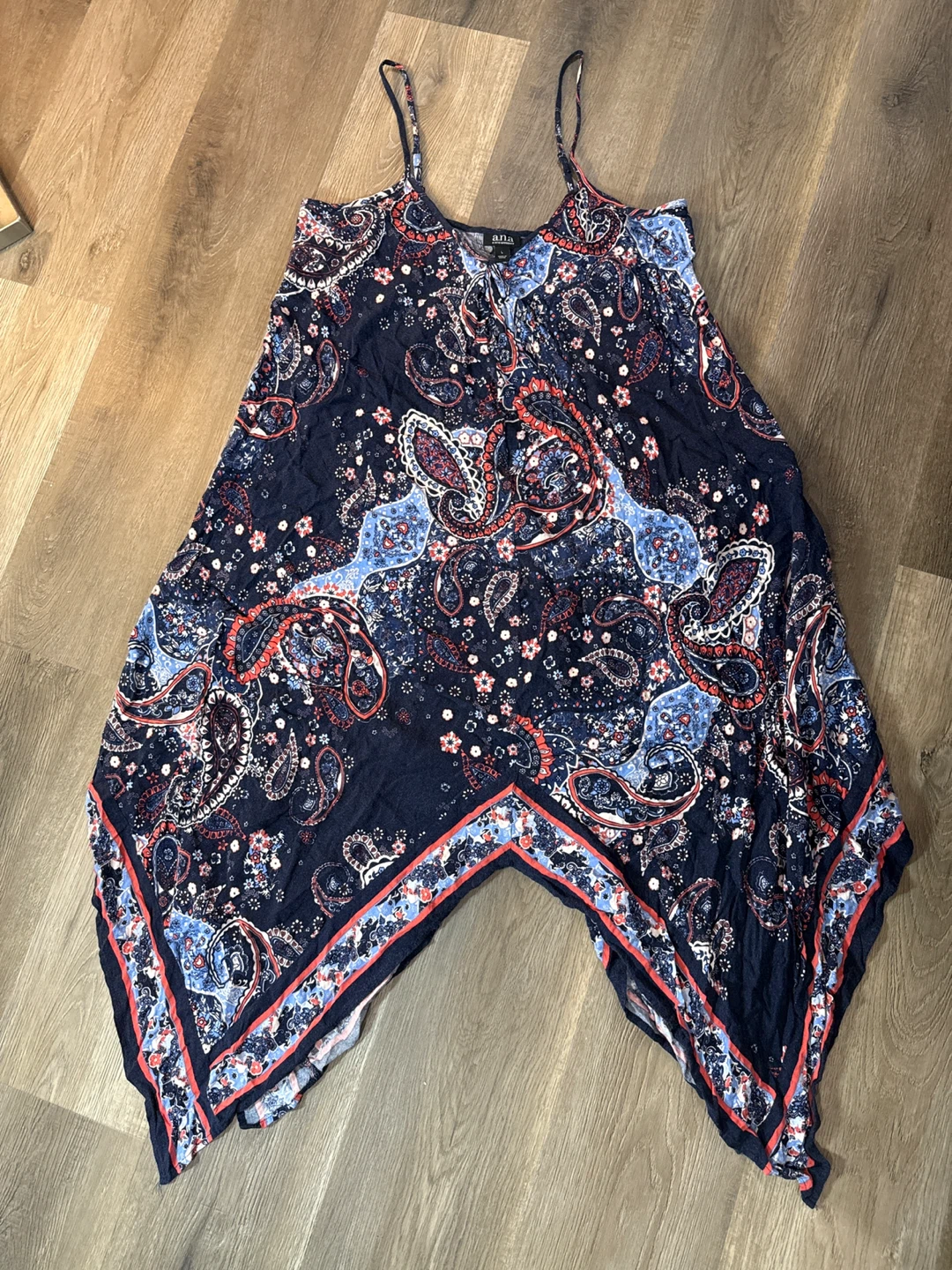 a.n.a Paisley Print Dress - Size L