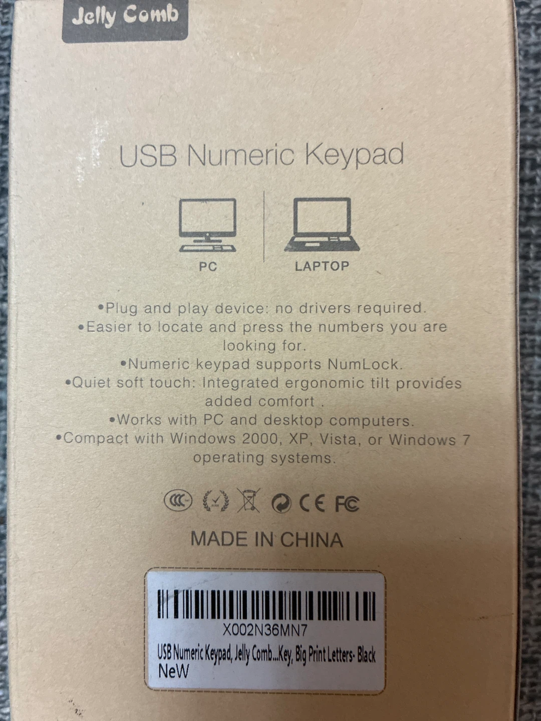 New Jelly Comb USB Numeric Keypad - photo 3
