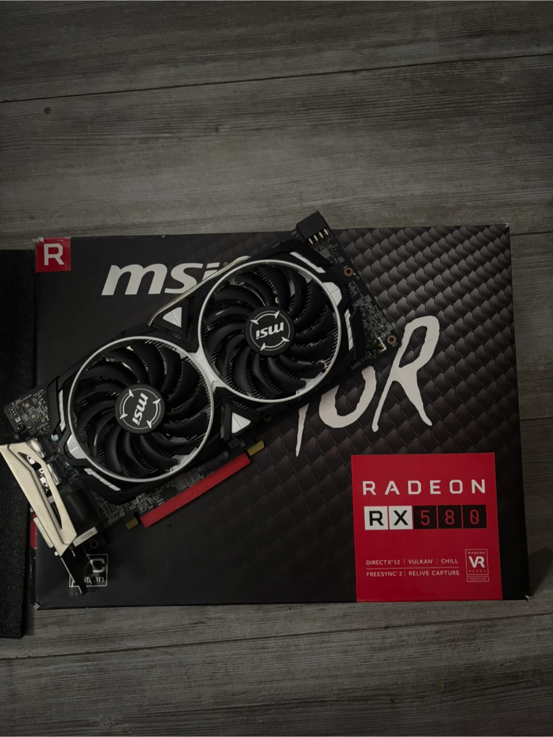 MSI Radeon RX 580 Armor OC Edition GPU