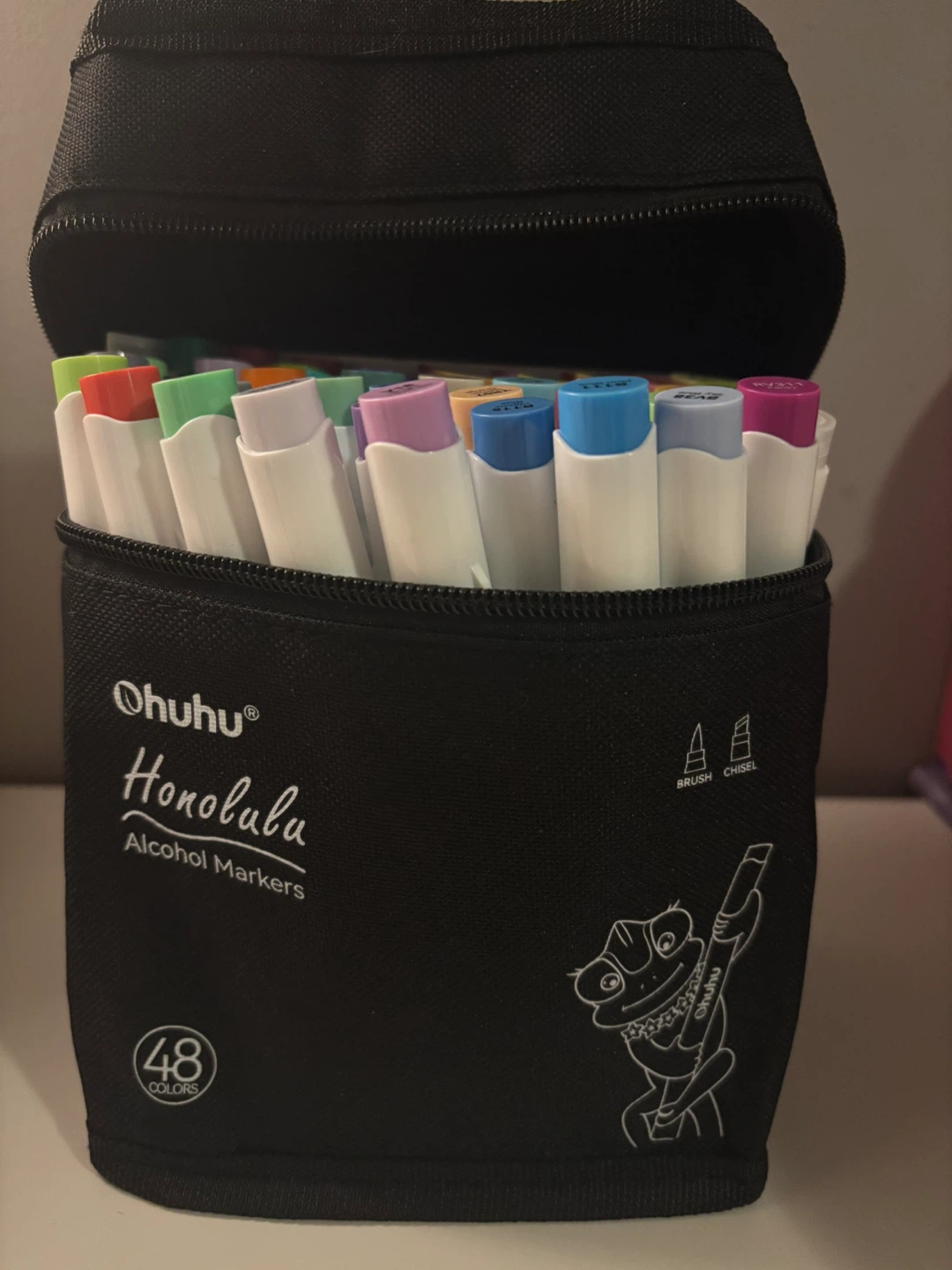 Ohuhu Honolulu Alcohol Markers - 48 Colours
