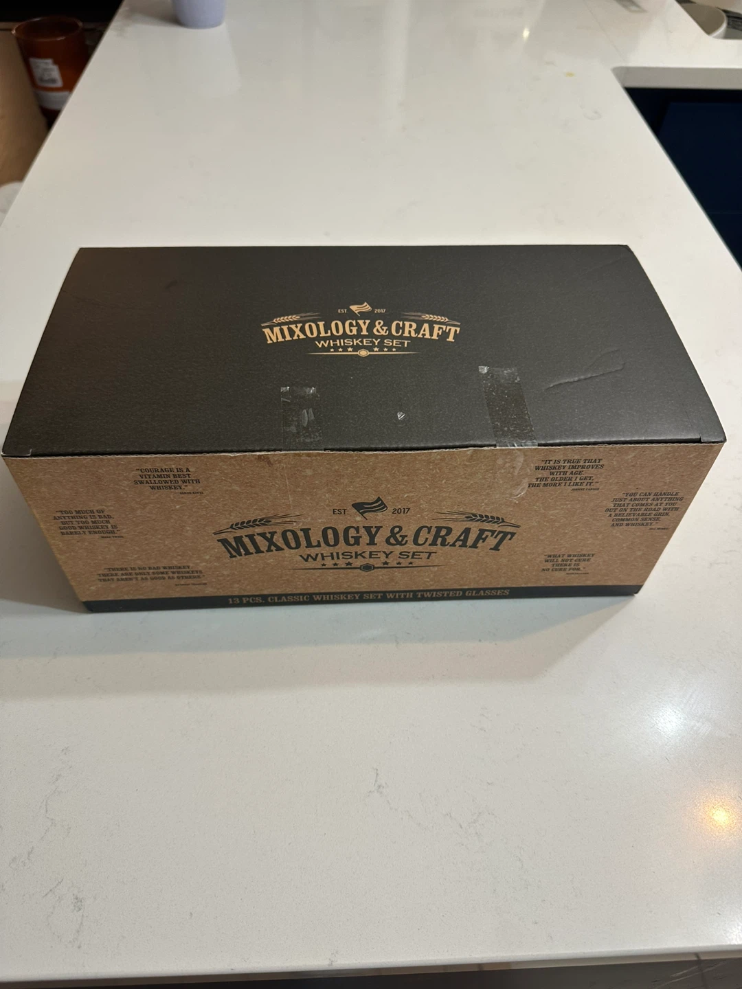 Mixology & Craft Whiskey Set - New in Box