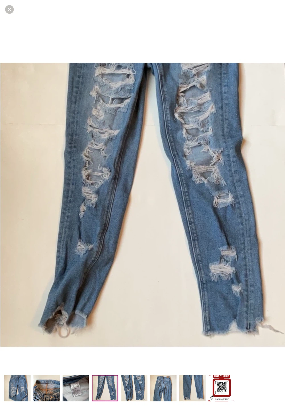 American Eagle Distressed Mom Jeans - Size 00 - photo 3