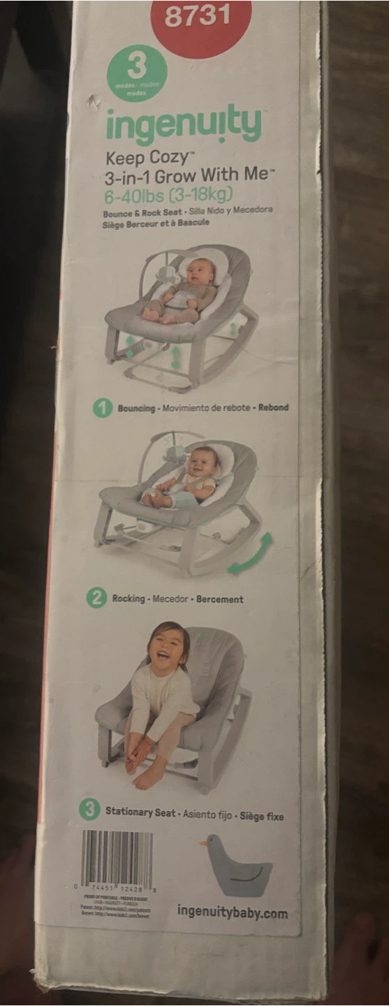 Ingenuity Keep Cozy 3-in-1 Grow With Me Seat - photo 2