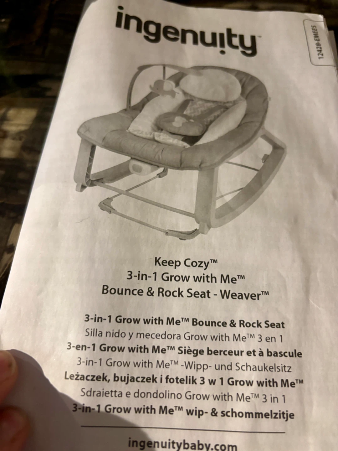 Ingenuity Keep Cozy 3-in-1 Grow With Me Seat - photo 4