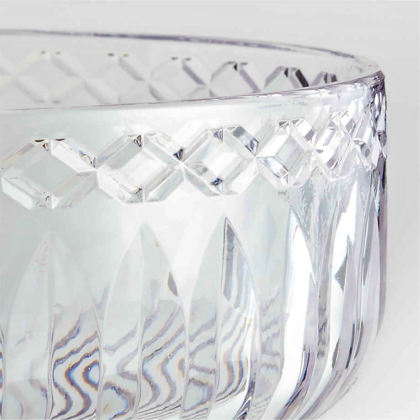 Hobnail Footed Punch Bowl - Crate & Barrel - photo 3