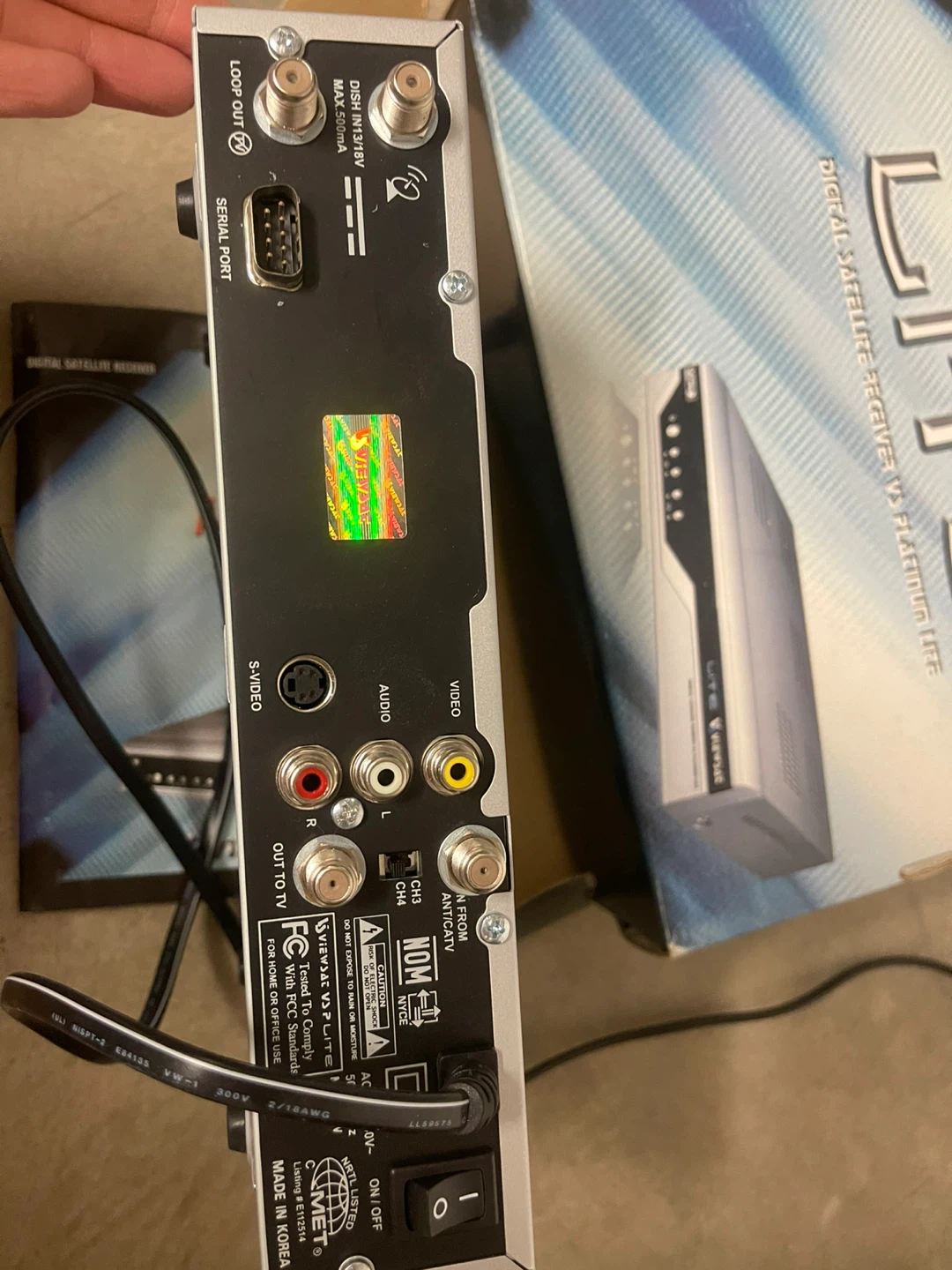 Viewsat Lite V5 Platinum Digital Satellite Receiver 🥕 - photo 2