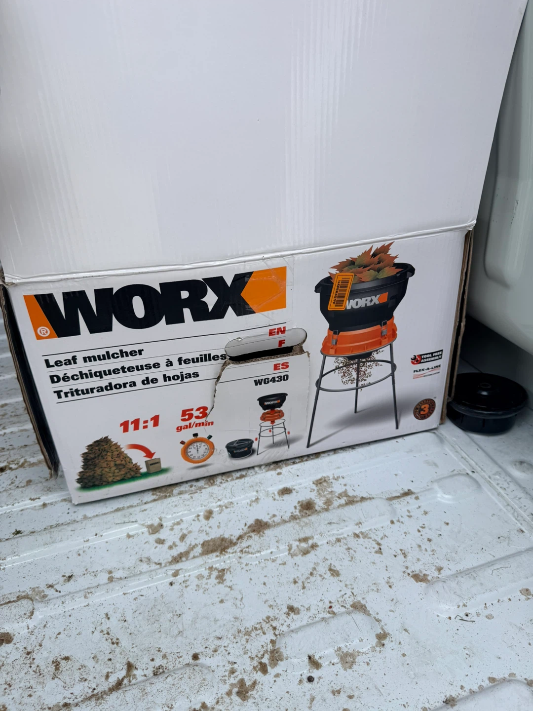 WORX Leaf Mulcher Shredder WG430