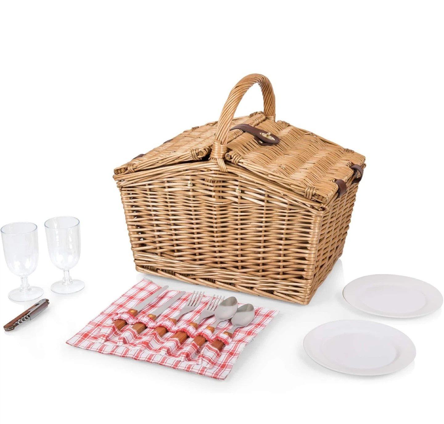 Picnic Basket with Utensils - photo 2