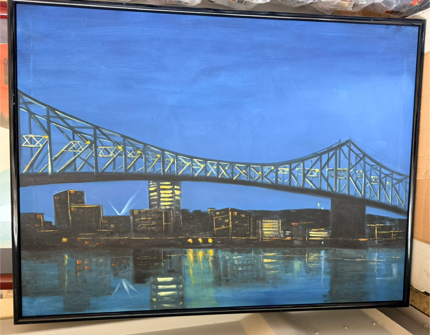 Montreal Bridge Painting