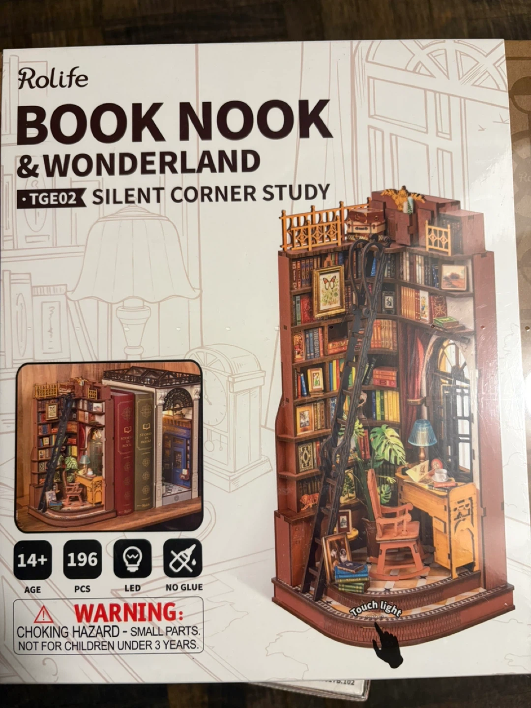 🥕Rolife Book Nook & Wonderland - Silent Corner Study - photo 5